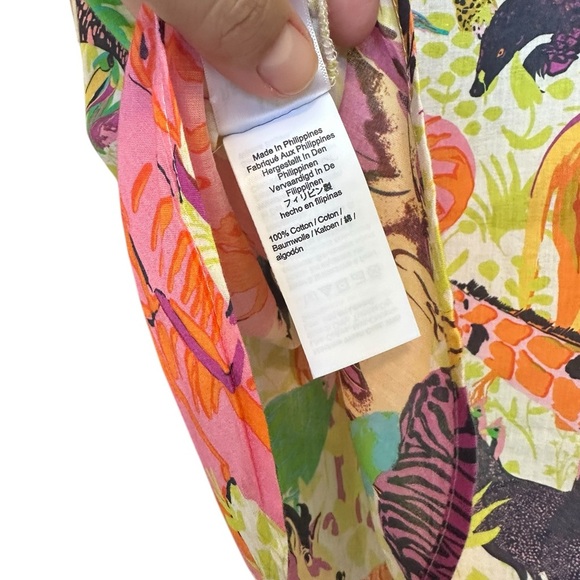 J. Crew Cotton Safari Blouse Size 2 - Picture 3 of 6